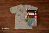 现货 Stussy World Tour Flags Tee 国旗 世界 巡游 短袖 T恤
