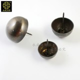 明清中式铜配件 仿古铜钉YC351半圆泡钉蘑菇形泡钉 大门装饰铜钉