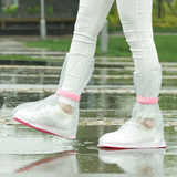 可爱卡通环保男女旅游防滑防雨鞋套防水套高筒雨靴套便携鞋套雨鞋