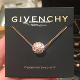 拼邮发！美国代购 Givenchy 纪梵希 施华洛世奇水晶锁骨项链