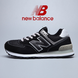 New Balance男鞋NB女鞋五环黑复古跑步鞋运动休闲旅游鞋 ML574BBK