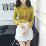 2016秋季韩版立领显瘦长袖衬衫套装女学生不规则a字裙裤两件套潮