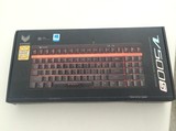 雷柏 v500s背光游戏机械键盘 黑轴 黑色 电竞游戏键盘87键键盘