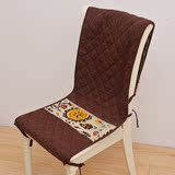 棉麻椅垫椅套中式古典异域民族风情吉祥花布艺餐椅垫坐垫防滑系带