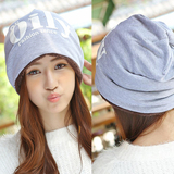 毛线帽子女青年冬天韩国潮逛街加绒针织帽子冬季甜美可爱韩版女帽