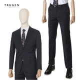 160803春夏款韩国TRUGEN专柜代购商务休闲男士职业灰色西服套装