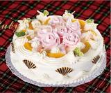 39上海同城速递正宗红宝石蛋糕新鲜动物奶油生日聚会祝寿纪念日