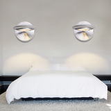 led背景壁射灯可调节方向灯简约现代时尚客厅天花照射卧室床头灯