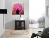 客厅装饰画抽象花瓶艺术画现代无框画背景墙壁画卧室餐厅单联挂画