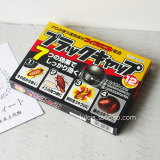正品现货日本代购小黑帽蟑螂药诱导小强药高效灭蟑螂屋无毒无味12