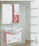 PVC浴室柜镜柜现代简约卫浴柜吊柜卫生间洗脸盆洗手台盆柜组合