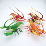 弹簧龙虾 螃蟹 外贸冰箱贴磁贴创意 立体动物磁铁 宝宝最爱玩耍