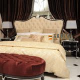 新古典床欧式实木床布艺床双人床1.8米时尚奢华婚床新古典床定制