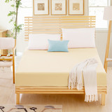 单件纯色床笠 加高席梦思床垫保护套 防尘罩床单床罩 防滑 包邮