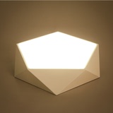 现代简约led吸顶灯创意几何钻石异形卧室灯小客厅灯包邮