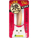 日本产 原装进口CIAO猫咪零食 烧鲣鱼干鲣鱼 去毛球猫肉条 1根入