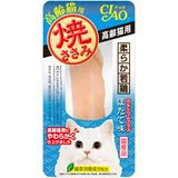 日本产 原装进口CIAO 猫咪零食烤扇贝烧鸡胸肉猫肉条 高龄猫1根入