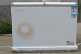 Midea/美的 BCD-271VEM冰柜双温冷冻冷藏卧式家用商用冷柜 联保