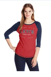 Levi's 李维斯 美国官网海淘 现货 女 撞色 七分袖T恤