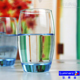 Luminarc/乐美雅冰粉玻璃杯 凝彩水杯 杯子 茶杯 玻璃杯套装