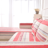 亚麻沙发垫四季防滑简约现代沙发垫布艺组合实木棉麻条纹沙发坐垫