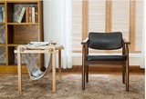 北欧沙发椅子电脑椅单人时尚家用复古椅休闲咖啡椅宜家实木椅子