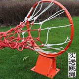 篮球框户外标准 双弹簧实心篮筐篮圈室外成人壁挂式篮球架扣篮筐