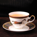 骨瓷咖啡杯套装家用欧式简约美式茶具碟子陶瓷高档结婚送礼礼盒装