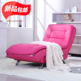 高档贵妃躺椅多功能时尚休闲布艺单人沙发床小户型懒人沙发可折叠