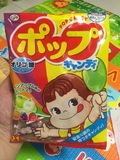 日本进口零食品 不二家护齿防蛀牙水果味棒棒糖果儿童最爱 21支
