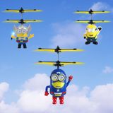 感应小黄人飞行器智能悬浮耐摔儿童玩具男女孩遥控飞机无人直升机