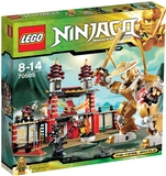 乐高LEGO幻影忍者系列Ninjago黄金神殿人仔儿童益智拼装积木玩具