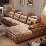 皮布沙发布艺沙发现代简约大小户型客厅转角沙发组合家具可拆洗