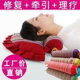 颈椎枕头 荞麦壳老粗布成人护颈枕健康枕 修复颈椎专用糖果保健枕