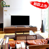 实木北欧电视柜白橡木现代简约日式家具中式原木客厅小户型储物柜