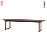 老榆木茶桌茶台书桌画案禅意茶几茶桌椅组合简约中式茶室实木家具