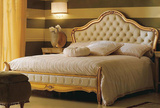 新品欧式高档奢华别墅双人床美式实木雕刻婚床大床复古欧式床定制