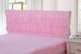 韩版蕾丝床头罩 布艺皮床1.5m1.8m床靠背罩床头套夹棉加厚防尘罩