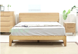 床新款日式实木床特价双人床1.8米单人床1.5米北欧实木床可定制