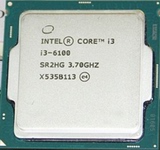 Intel/英特尔 酷睿i3-6100 3.7G双核四线程 散片CPU LGA1151
