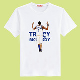 NBA篮球球星麦迪T恤T-Mac标志1号麦蒂男女通款纯棉直筒宽松短袖衣