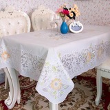 太阳花塑料桌布 pvc防水防油餐桌布 免洗台布茶几垫 欧式印花桌垫