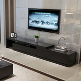 小户型宜家家具 可伸缩电视柜茶几组合 简约现代时尚视听柜 地柜