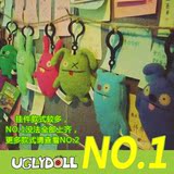 韩国代购正版UGLYDOLL 丑娃娃 毛绒10厘米汽车挂件公仔个性礼物