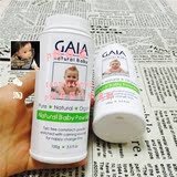 上海现货！澳洲Gaia Natural Baby天然有机玉米婴儿爽身粉/痱子粉