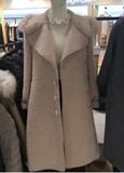 反季特价 韩国代购正品 THYREN专柜女 15冬 时尚修身修身羊毛大衣