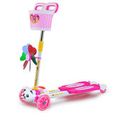 儿童四轮滑板车闪光蛙式滑行车4轮摇摆车剪刀车小孩扭扭车2岁3岁