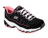 代购正品Skechers斯凯奇女鞋运动舒适系带内增高厚底跑步鞋12087