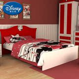 迪士尼家具 儿童单人床  卧室家具单床 彩板系列 男孩女孩单床