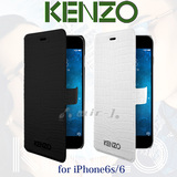 日本直送 KENZO iPhone 6/6s Plus 鳄鱼纹手机壳翻盖保护套 苹果